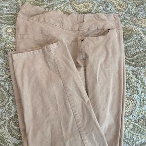 Coldwater Creek Tan Corduroy Pants Size 22